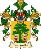 Italian Family Coat of Arms (v.25a) Fontanella