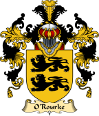 Irish Family Coat of Arms (v.25a) O