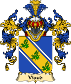 French Family Coat of Arms (v.25) Viaud