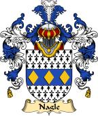 Irish Family Coat of Arms (v.25a) Nagle
