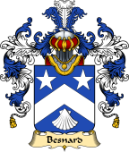 French Family Coat of Arms (v.25) Besnard