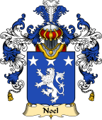 French Family Coat of Arms (v.25) Noel