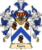 French Family Coat of Arms (v.25) Favre
