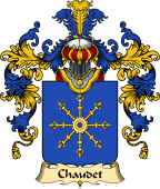 French Family Coat of Arms (v.25) Chaudet