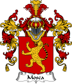 Italian Family Coat of Arms (v.25b) Mosca