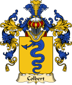 French Family Coat of Arms (v.25) Colbert