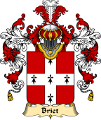 French Family Coat of Arms (v.25) Briet