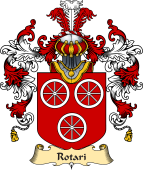 Italian Family Coat of Arms (v.25a) Rotari