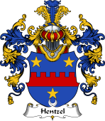 German Wappen Coat of Arms (v.25) Hentzel