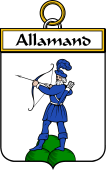 French Family Coat of Arms (v.25) Allamand