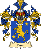 Italian Family Coat of Arms (v.25a) Bove