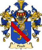 Italian Family Coat of Arms (v.25a) Pinoli