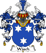 German Wappen Coat of Arms (v.25) Wäsch