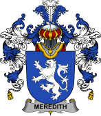 Irish Family Coat of Arms (v.25b) Meredith