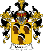 Italian Family Coat of Arms (v.25b) Morandi