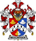 Irish Family Coat of Arms (v.25b) McClintock