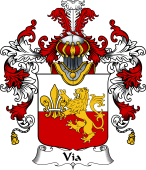 Italian Family Coat of Arms (v.25b) Via