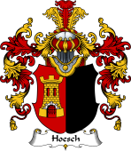German Wappen Coat of Arms (v.25) Hoesch