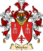 German Coat of Arms (v.25b) Weicker