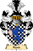 Irish Family Coat of Arms (v.23) for Hand