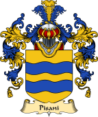 Italian Family Coat of Arms (v.25a) Pisani