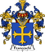 Italian Family Coat of Arms (v.25b) Franceschi