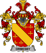 Irish Family Coat of Arms (v.25b) Ormesby