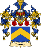 French Family Coat of Arms (v.25) Bonnot