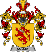 Irish Family Coat of Arms (v.25b) Colley or McColley