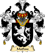 Welsh Family Coat of Arms (v.25) Mathau (AB IEUAN AP GRUFFUDD GETHIN)