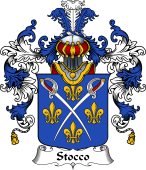 Italian Family Coat of Arms (v.25b) Stocco