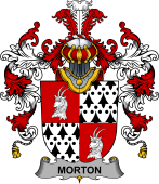 Irish Family Coat of Arms (v.25b) Morton