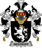 Irish Family Coat of Arms (v.25b) Westropp