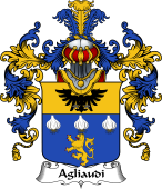 Italian Family Coat of Arms (v.25b) Agliaudi