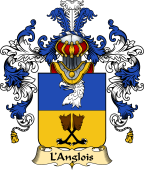 French Family Coat of Arms (v.25) Anglois (l