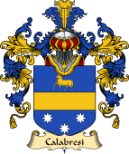 Italian Family Coat of Arms (v.25a) Calabresi (di Viterbo)
