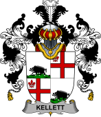 Irish Family Coat of Arms (v.25b) Kellett