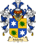 Italian Family Coat of Arms (v.25a) Malerba