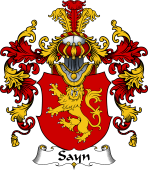 German Wappen Coat of Arms (v.25) Sayn