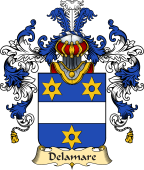 French Family Coat of Arms (v.25) Mare ( de la Mare)