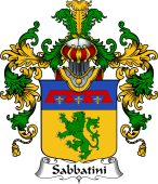 Italian Family Coat of Arms (v.25b) Sabbatini
