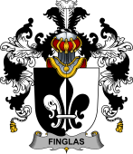 Irish Family Coat of Arms (v.25b) Finglas