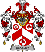 Irish Family Coat of Arms (v.25b) Beasley