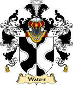 English Family Coat of Arms (v.25) Waters I