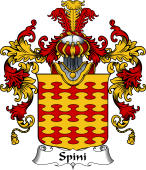 Italian Family Coat of Arms (v.25b) Spini