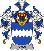 Irish Family Coat of Arms (v.25b) Vyan