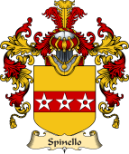 Italian Family Coat of Arms (v.25a) Spinello