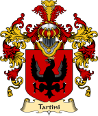 Italian Family Coat of Arms (v.25a) Tartini