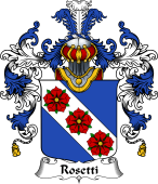 Italian Family Coat of Arms (v.25b) Rosetti