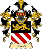Italian Family Coat of Arms (v.25a) Donati